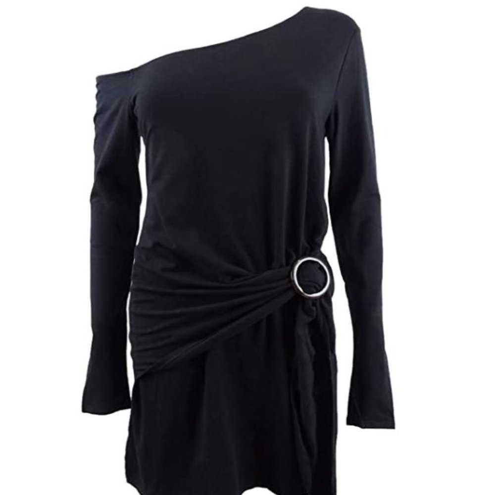 Free People Frankie Gathered Long Sleeve Bodycon L